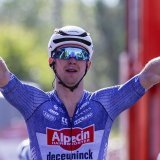 Kaden Groves vainqueur de la 14e étape de la Vuelta KEYSTONE/EPA/Javier Lizon